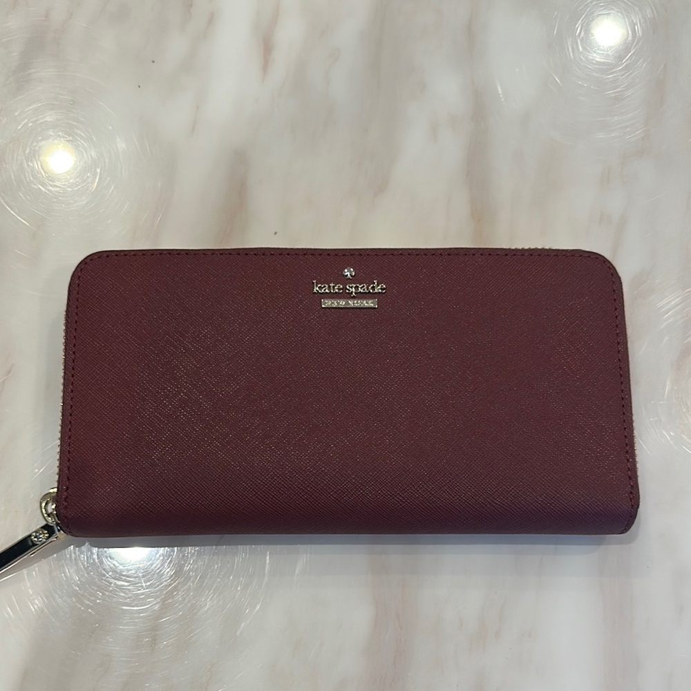 Kate Spade Burgundy Wallet